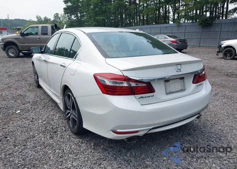 2016 Honda Accord Sport из США, поврежденный, VIN 1HGCR2F52GA144544